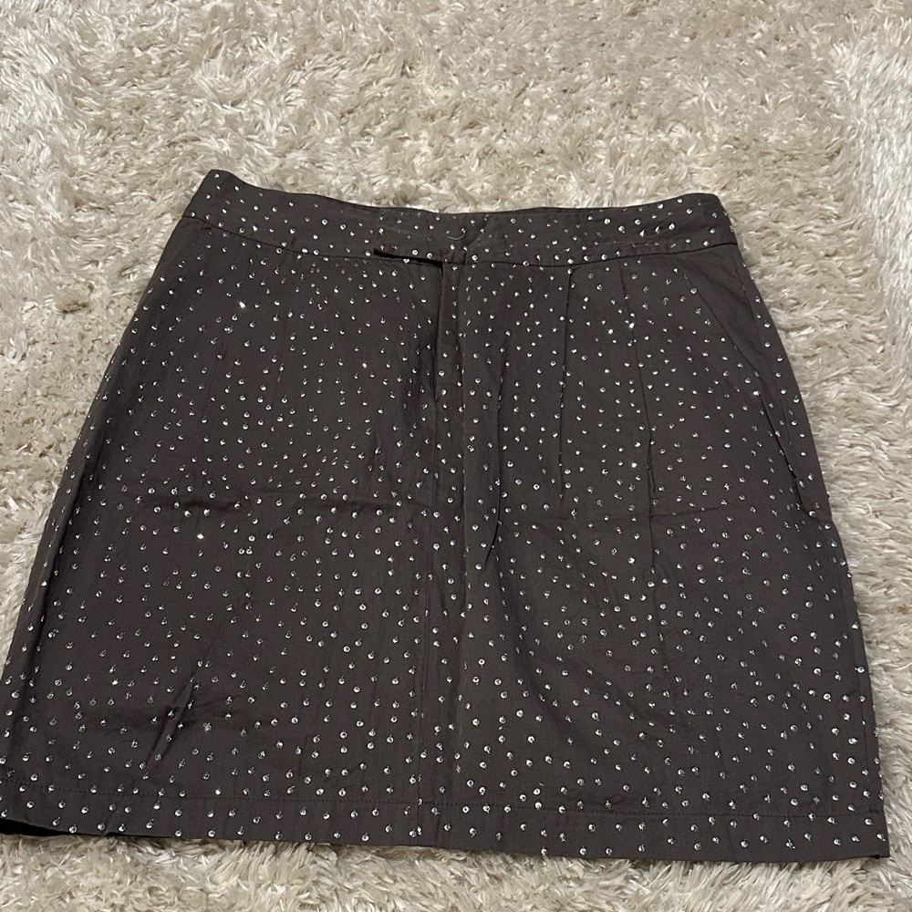 Gryphon gray skirt with sequins